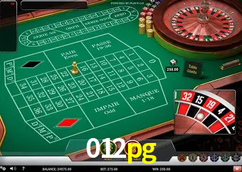 Roulette Table 012pg